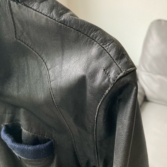 Used leather jacket - Picture 4 of 7